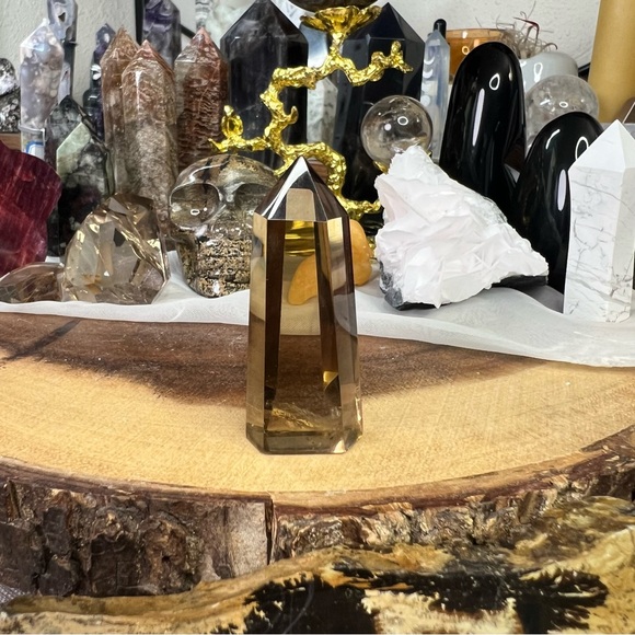 Smoky citrine tower (2.3” tall) - Picture 5 of 5